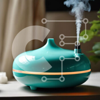 Intra Συλλεκτικό Ξύλινο Παζλ Plywood  4mm - Διαχύτης αρωματοθεραπείας με ατμό Σε Ξύλινο Κουτί - Διαστάσεις Puzzle: 10x10 cm – 25 κομμάτια - Image 1