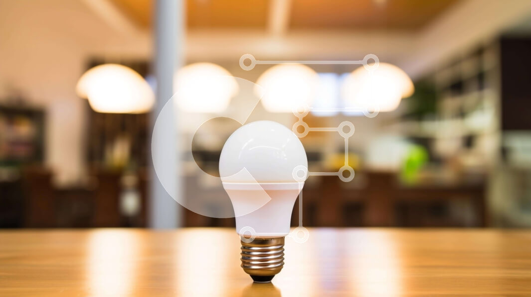 Intra Συλλεκτικό Ξύλινο Παζλ Plywood  4mm - Ενιαία λάμπα σε ξύλινο τραπέζι Σε Ξύλινο Κουτί - Διαστάσεις: 10x10 cm – 25 κομμάτια