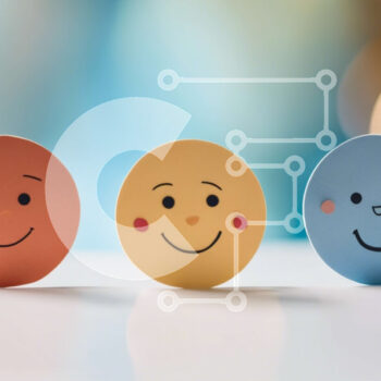 Intra Συλλεκτικό Ξύλινο Παζλ Plywood  4mm - Πολύχρωμα χάρτινα χαμογελαστά πρόσωπα για εκδηλώσεις και πάρτι Σε Ξύλινο Κουτί - Διαστάσεις Puzzle: 10x10 cm – 25 κομμάτια - Image 1