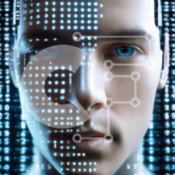 Intra Συλλεκτικό Ξύλινο Παζλ Plywood  4mm - Τεχνητή Νοημοσύνη και Ρομποτική - Αλληλεπίδραση ανθρώπου-μηχανής Σε Ξύλινο Κουτί - Διαστάσεις Puzzle: 10x10 cm – 25 κομμάτια - Image 1