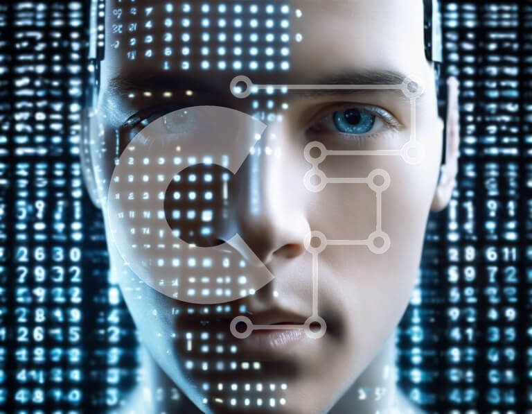 Intra Συλλεκτικό Ξύλινο Παζλ Plywood  4mm - Τεχνητή Νοημοσύνη και Ρομποτική - Αλληλεπίδραση ανθρώπου-μηχανής Σε Ξύλινο Κουτί - Διαστάσεις Puzzle: 10x10 cm – 25 κομμάτια