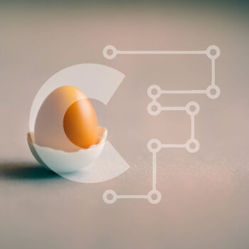 Intra Συλλεκτικό Ξύλινο Παζλ Plywood  4mm - Σπασμένο αυγό σε άσπρο φόντο Σε Ξύλινο Κουτί - Διαστάσεις Puzzle: 10x10 cm – 25 κομμάτια - Image 1