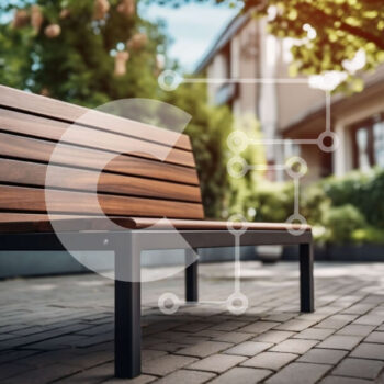 Intra Συλλεκτικό Ξύλινο Παζλ Plywood  4mm - Ξύλινος πάγκος σε κήπο ή πάρκο Σε Ξύλινο Κουτί - Διαστάσεις Puzzle: 10x10 cm – 25 κομμάτια - Image 1