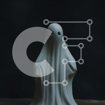 Intra Συλλεκτικό Ξύλινο Παζλ Plywood  4mm - Λευκό ειδώλιο φάντασμα σε ξύλινο τραπέζι Σε Ξύλινο Κουτί - Διαστάσεις Puzzle: 10x10 cm – 25 κομμάτια - Image 1