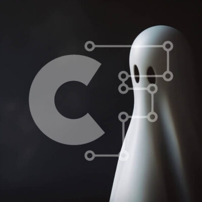 Intra Συλλεκτικό Ξύλινο Παζλ Plywood  4mm - Άσπρο ειδώλιο φάντασμα σε μαύρο φόντο Σε Ξύλινο Κουτί - Διαστάσεις Puzzle: 10x10 cm – 25 κομμάτια - Image 1