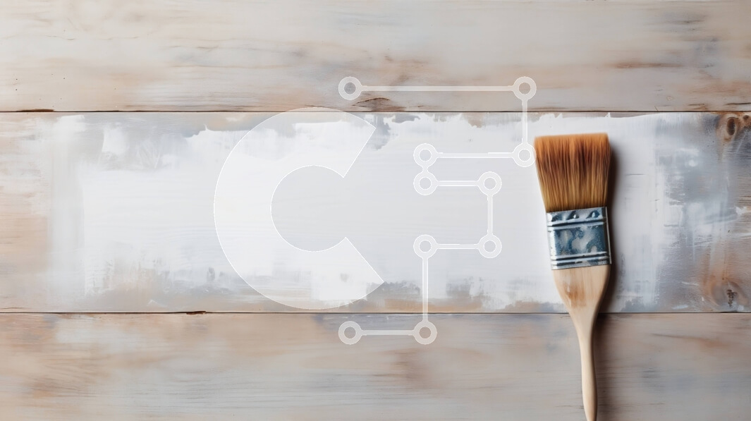 Intra Συλλεκτικό Ξύλινο Παζλ Plywood  4mm - Πινέλο ζωγραφικής σε λευκό φύλλο χαρτιού Σε Ξύλινο Κουτί - Διαστάσεις Puzzle: 10x10 cm – 25 κομμάτια