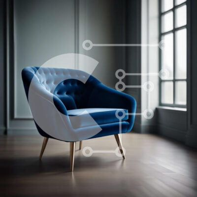 Intra Συλλεκτικό Ξύλινο Παζλ Plywood  4mm - Άνετη πολυθρόνα σε δωμάτιο με χαμηλό φωτισμό με παράθυρο Σε Ξύλινο Κουτί - Διαστάσεις Puzzle: 10x10 cm – 25 κομμάτια - Image 1