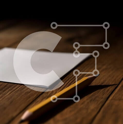 Intra Συλλεκτικό Ξύλινο Παζλ Plywood  4mm - Κενό χαρτί και μολύβι σε έναν ξύλινο πίνακα - φωτογραφία αρχείου Σε Ξύλινο Κουτί - Διαστάσεις: 10x10 cm – 25 κομμάτια - Image 1