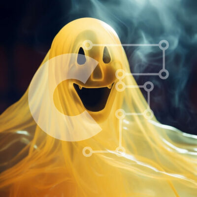 Intra Συλλεκτικό Ξύλινο Παζλ Plywood  4mm - Στολή φάντασμα που επιπλέει στον αέρα με τον καπνό Σε Ξύλινο Κουτί - Διαστάσεις Puzzle: 10x10 cm – 25 κομμάτια - Image 1