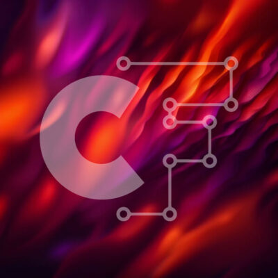 Intra Συλλεκτικό Ξύλινο Παζλ Plywood  4mm - Ενεργητικό αφηρημένο υπόβαθρο με τους ζωντανούς κόκκινους και μοβ στροβίλους Σε Ξύλινο Κουτί - Διαστάσεις Puzzle: 10x10 cm – 25 κομμάτια - Image 1