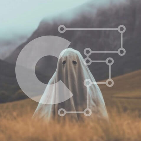 Intra Συλλεκτικό Ξύλινο Παζλ Plywood  4mm - Ghostly Παρουσία σε ένα φυσικό περιβάλλον Σε Ξύλινο Κουτί - Διαστάσεις: 10x10 cm – 25 κομμάτια - Image 1