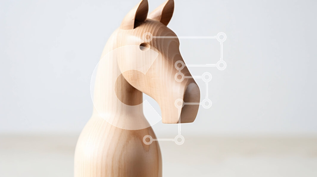 Intra Συλλεκτικό Ξύλινο Παζλ Plywood  4mm - Όμορφο ξύλινο άγαλμα αλόγων με ρεαλιστική εμφάνιση Σε Ξύλινο Κουτί - Διαστάσεις: 10x10 cm – 25 κομμάτια