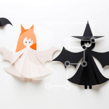 Intra Συλλεκτικό Ξύλινο Παζλ Plywood  4mm - Χάρτινες κούκλες αποκριών σε άσπρο φόντο Σε Ξύλινο Κουτί - Διαστάσεις Puzzle: 10x10 cm – 25 κομμάτια - Image 1