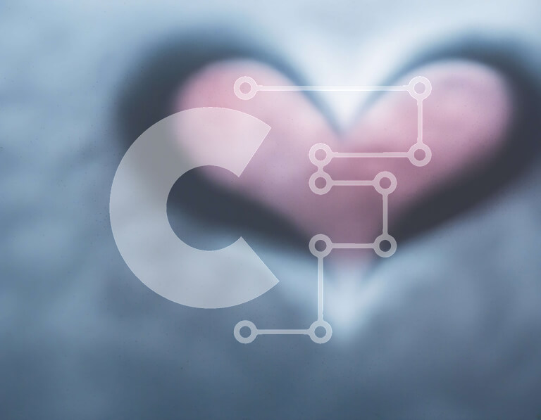 Intra Συλλεκτικό Ξύλινο Παζλ Plywood  4mm - Θολό σχήμα καρδιάς σε απαλές αποχρώσεις Σε Ξύλινο Κουτί - Διαστάσεις Puzzle: 10x10 cm – 25 κομμάτια