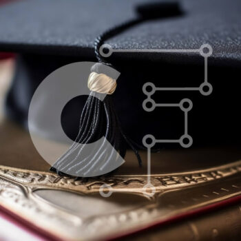 Intra Συλλεκτικό Ξύλινο Παζλ Plywood  4mm - Καπάκι αποφοίτησης στα βιβλία - Φωτογραφία Αρχείου Εκπαίδευσης Σε Ξύλινο Κουτί - Διαστάσεις Puzzle: 10x10 cm – 25 κομμάτια - Image 1