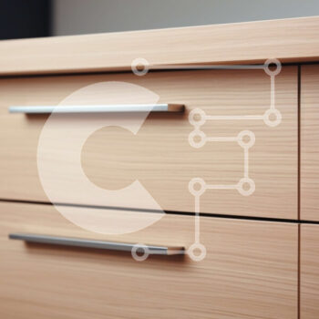 Intra Συλλεκτικό Ξύλινο Παζλ Plywood  4mm - Ξύλινο ντουλάπι με συρτάρια και πόρτα Σε Ξύλινο Κουτί - Διαστάσεις Puzzle: 10x10 cm – 25 κομμάτια - Image 1