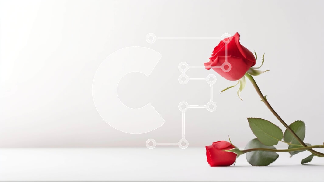 Intra Συλλεκτικό Ξύλινο Παζλ Plywood  4mm - Κόκκινα τριαντάφυλλα σε λευκό τραπέζι Σε Ξύλινο Κουτί - Διαστάσεις: 10x10 cm – 25 κομμάτια