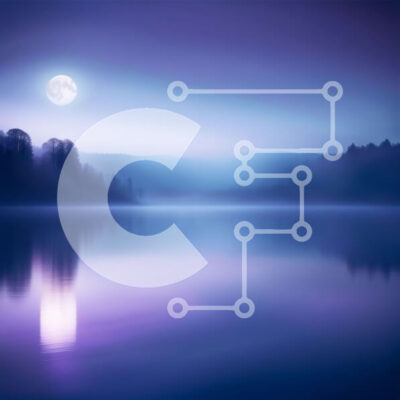 Intra Συλλεκτικό Ξύλινο Παζλ Plywood  4mm - Γαλήνια και γαλήνια νυχτερινή θέα μιας λίμνης με πανσέληνο Σε Ξύλινο Κουτί - Διαστάσεις: 10x10 cm – 25 κομμάτια - Image 1