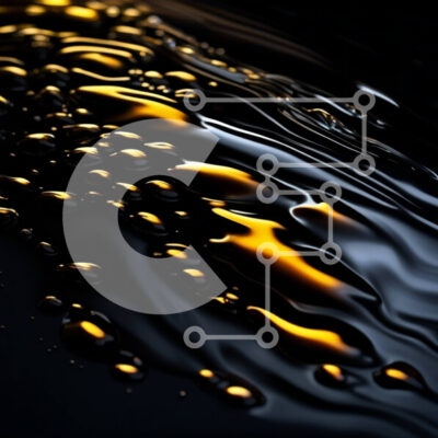 Intra Συλλεκτικό Ξύλινο Παζλ Plywood  4mm - Εκπληκτική εικόνα των χρυσών σταγονιδίων που αιωρούνται στον αέρα Σε Ξύλινο Κουτί - Διαστάσεις Puzzle: 10x10 cm – 25 κομμάτια - Image 1