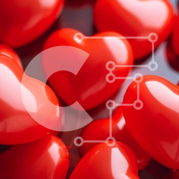 Intra Συλλεκτικό Ξύλινο Παζλ Plywood  4mm - Ομάδα κόκκινων μπαλονιών σε σχήμα καρδιάς σε ένα δωμάτιο Σε Ξύλινο Κουτί - Διαστάσεις Puzzle: 10x10 cm – 25 κομμάτια - Image 1