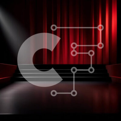 Intra Συλλεκτικό Ξύλινο Παζλ Plywood  4mm - Κενή σκηνή με την κόκκινη κουρτίνα - Τέχνες και ψυχαγωγία Στοκ Φωτογραφία Σε Ξύλινο Κουτί - Διαστάσεις Puzzle: 10x10 cm – 25 κομμάτια - Image 1