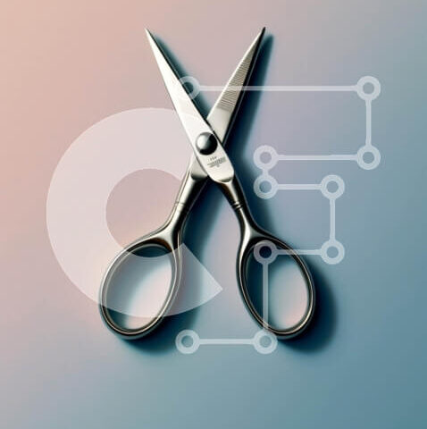 Intra Συλλεκτικό Ξύλινο Παζλ Plywood 4mm - Ζωντανό ψαλίδι σε πολύχρωμο φόντο Σε Ξύλινο Κουτί - Διαστάσεις: 10x10 cm – 25 κομμάτια - Image 1