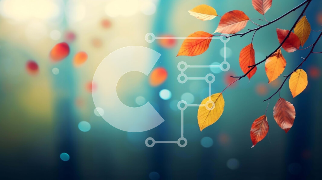 Intra Συλλεκτικό Ξύλινο Παζλ Plywood  4mm - Πολύχρωμα φθινοπωρινά φύλλα σε κλαδί δέντρου Σε Ξύλινο Κουτί - Διαστάσεις: 10x10 cm – 25 κομμάτια