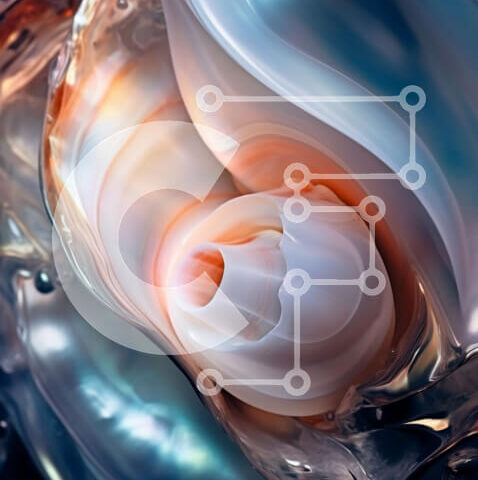 Intra Συλλεκτικό Ξύλινο Παζλ Plywood  4mm - Εκπληκτικό κοντινό πλάνο από κοχύλι με δραματικό φωτισμό Σε Ξύλινο Κουτί - Διαστάσεις: 10x10 cm – 25 κομμάτια - Image 1