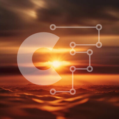 Intra Συλλεκτικό Ξύλινο Παζλ Plywood  4mm - Εκπληκτικό ηλιοβασίλεμα πάνω από ερημικό τοπίο με αμμόλοφους και βουνά Σε Ξύλινο Κουτί - Διαστάσεις: 10x10 cm – 25 κομμάτια - Image 1