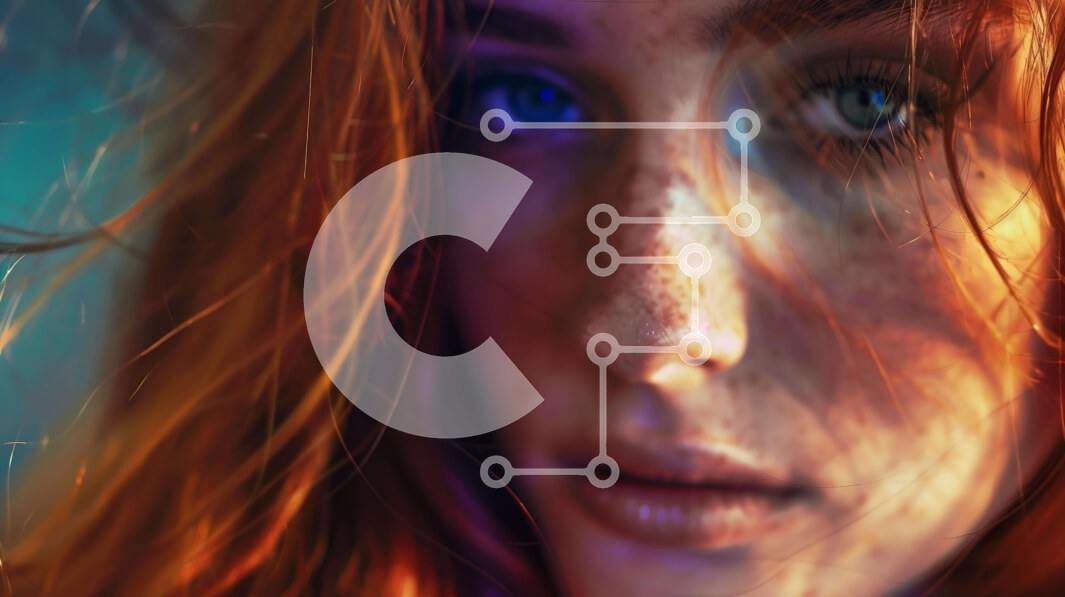 Intra Συλλεκτικό Ξύλινο Παζλ Plywood  4mm - Πορτρέτο γυναίκας με κόκκινα μαλλιά και μπλε μάτια Σε Ξύλινο Κουτί - Διαστάσεις Puzzle: 10x10 cm – 25 κομμάτια