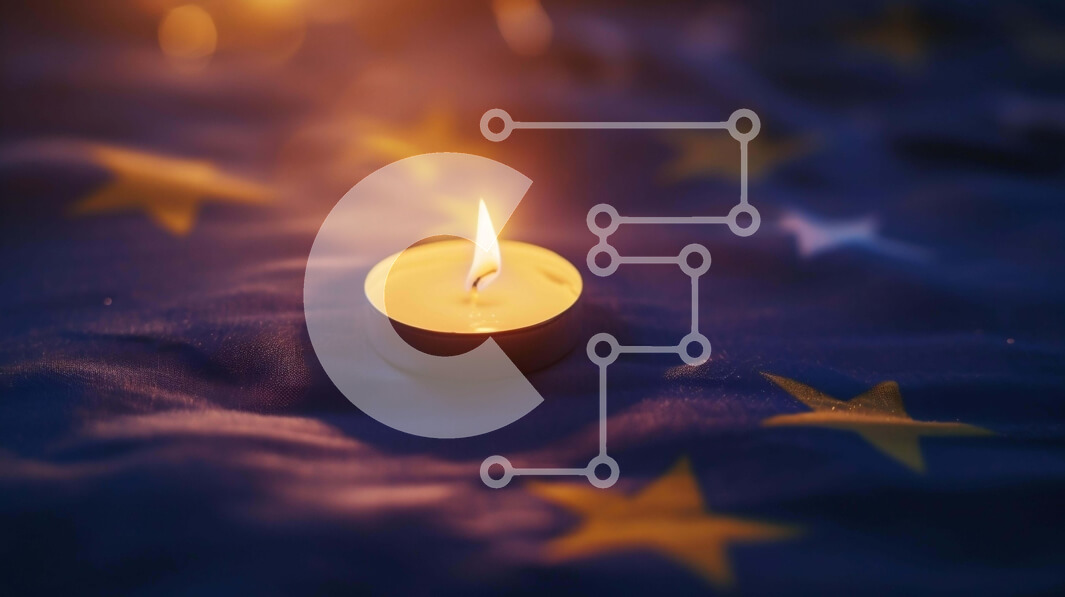 Intra Συλλεκτικό Ξύλινο Παζλ Plywood  4mm - Κερί στη σημαία της ΕΕ για την Ημέρα Μνήμης Σε Ξύλινο Κουτί - Διαστάσεις: 10x10 cm – 25 κομμάτια