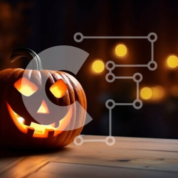 Intra Συλλεκτικό Ξύλινο Παζλ Plywood  4mm - Φωτίστε την κολοκύθα στο σκοτάδι με τα γύρω κεριά Σε Ξύλινο Κουτί - Διαστάσεις Puzzle: 10x10 cm – 25 κομμάτια - Image 1