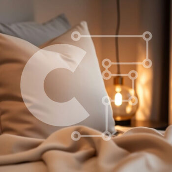 Intra Συλλεκτικό Ξύλινο Παζλ Plywood  4mm - Άνετο υπνοδωμάτιο με κρεβάτι και φωτιστικό Σε Ξύλινο Κουτί - Διαστάσεις Puzzle: 10x10 cm – 25 κομμάτια - Image 1