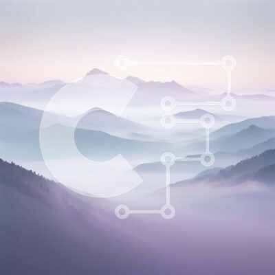 Intra Συλλεκτικό Ξύλινο Παζλ Plywood  4mm - Εκπληκτική θέα της χιονισμένης οροσειράς με ομίχλη Σε Ξύλινο Κουτί - Διαστάσεις: 10x10 cm – 25 κομμάτια - Image 1