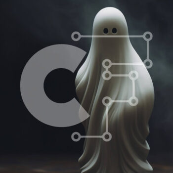 Intra Συλλεκτικό Ξύλινο Παζλ Plywood  4mm - Λευκό φάντασμα στο σκοτάδι Σε Ξύλινο Κουτί - Διαστάσεις Puzzle: 10x10 cm – 25 κομμάτια - Image 1