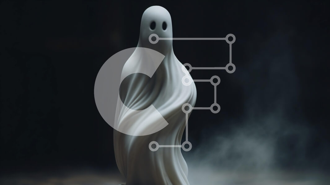 Intra Συλλεκτικό Ξύλινο Παζλ Plywood  4mm - Λευκό φάντασμα στο σκοτάδι Σε Ξύλινο Κουτί - Διαστάσεις Puzzle: 10x10 cm – 25 κομμάτια