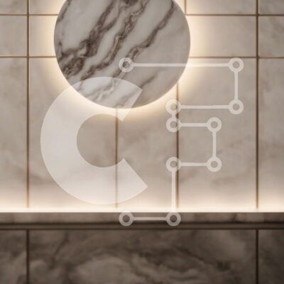 Intra Συλλεκτικό Ξύλινο Παζλ Plywood  4mm - Κυκλικό μαρμάρινο γλυπτό που φωτίζεται από το υπερκείμενο φως Σε Ξύλινο Κουτί - Διαστάσεις Puzzle: 10x10 cm – 25 κομμάτια - Image 1