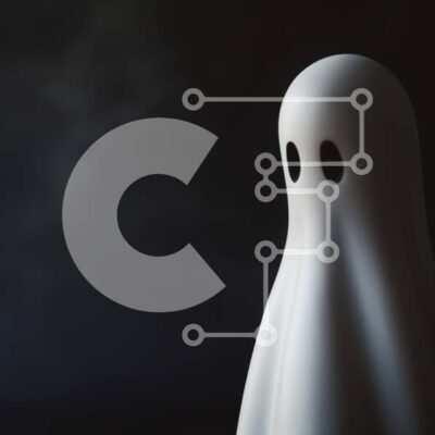 Intra Συλλεκτικό Ξύλινο Παζλ Plywood  4mm - Ανατριχιαστική λευκή φιγούρα φαντασμάτων για διακόσμηση αποκριών Σε Ξύλινο Κουτί - Διαστάσεις Puzzle: 10x10 cm – 25 κομμάτια - Image 1