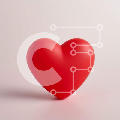 Intra Συλλεκτικό Ξύλινο Παζλ Plywood 4mm - Κόκκινο αντικείμενο σε σχήμα καρδιάς σε υπόλευκο φόντο Σε Ξύλινο Κουτί - Διαστάσεις Puzzle: 10x10 cm – 25 κομμάτια - Image 1