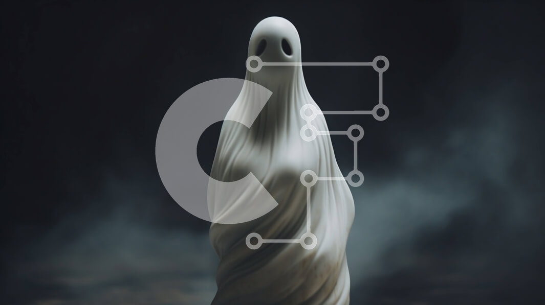 Intra Συλλεκτικό Ξύλινο Παζλ Plywood  4mm - Λευκό ειδώλιο σαν φάντασμα στο σκοτάδι Σε Ξύλινο Κουτί - Διαστάσεις Puzzle: 10x10 cm – 25 κομμάτια