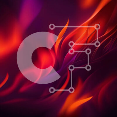 Intra Συλλεκτικό Ξύλινο Παζλ Plywood  4mm - Πύρινη εικόνα μιας καμένης φλόγας Σε Ξύλινο Κουτί - Διαστάσεις: 10x10 cm – 25 κομμάτια - Image 1