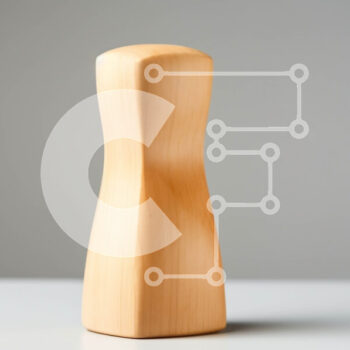 Intra Συλλεκτικό Ξύλινο Παζλ Plywood 4mm - Όμορφο Ξύλινο Γλυπτό Γυναικείου Κεφαλιού με γυαλιστερό φινίρισμα Σε Ξύλινο Κουτί - Διαστάσεις Puzzle: 10x10 cm – 25 κομμάτια - Image 1