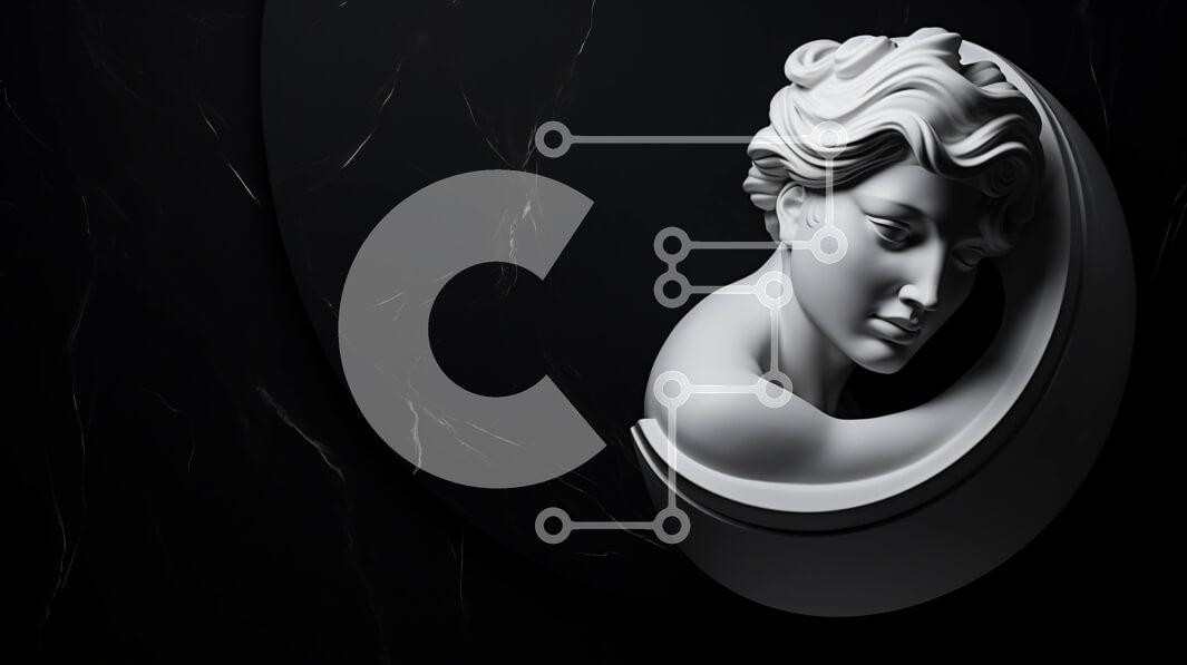 Intra Συλλεκτικό Ξύλινο Παζλ Plywood  4mm - Λευκό γλυπτό της αρχαίας ελληνικής θεάς σε μαύρο φόντο Σε Ξύλινο Κουτί - Διαστάσεις Puzzle: 10x10 cm – 25 κομμάτια