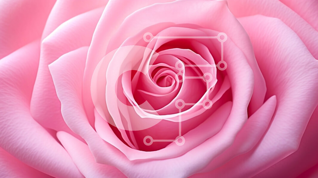 Intra Συλλεκτικό Ξύλινο Παζλ Plywood  4mm - Όμορφη κινηματογράφηση σε πρώτο πλάνο ενός ροζ τριαντάφυλλου με μαλακά πέταλα Σε Ξύλινο Κουτί - Διαστάσεις: 10x10 cm – 25 κομμάτια