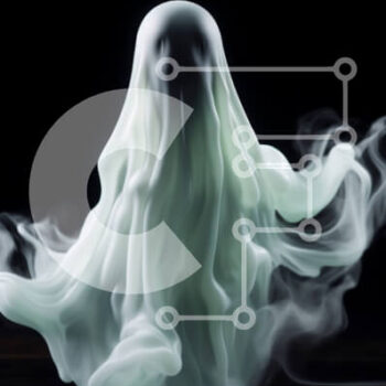 Intra Συλλεκτικό Ξύλινο Παζλ Plywood  4mm - Πλωτό ειδώλιο φάντασμα με καπνό Σε Ξύλινο Κουτί - Διαστάσεις Puzzle: 10x10 cm – 25 κομμάτια - Image 1