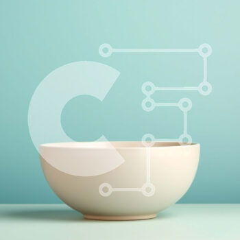 Intra Συλλεκτικό Ξύλινο Παζλ Plywood  4mm - Άδεια κεραμική κούπα σε ξύλινο τραπέζι με γαλάζιο φόντο τοίχου Σε Ξύλινο Κουτί - Διαστάσεις: 10x10 cm – 25 κομμάτια - Image 1