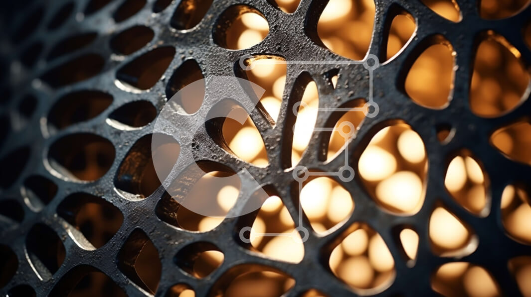 Intra Συλλεκτικό Ξύλινο Παζλ Plywood  4mm - Λεπτομερές μεταλλικό γλυπτό με περίπλοκα σχέδια και σχέδια Σε Ξύλινο Κουτί - Διαστάσεις Puzzle: 10x10 cm – 25 κομμάτια