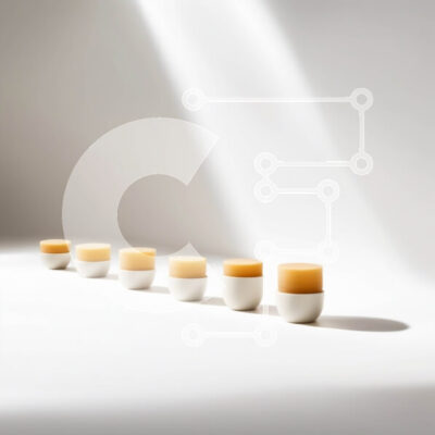 Intra Συλλεκτικό Ξύλινο Παζλ Plywood  4mm - Κομψή επίδειξη πέντε κεριών σε λευκή επιφάνεια Σε Ξύλινο Κουτί - Διαστάσεις: 10x10 cm – 25 κομμάτια - Image 1