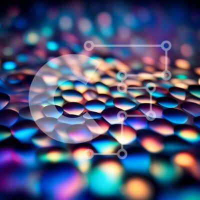 Intra Συλλεκτικό Ξύλινο Παζλ Plywood  4mm - Ζωντανή και συναρπαστική εικόνα από πολύχρωμα λαμπερά βότσαλα Σε Ξύλινο Κουτί - Διαστάσεις Puzzle: 10x10 cm – 25 κομμάτια - Image 1