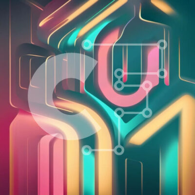 Intra Συλλεκτικό Ξύλινο Παζλ Plywood 4mm - Φουτουριστικό αστικό τοπίο με φώτα νέον Σε Ξύλινο Κουτί - Διαστάσεις Puzzle: 10x10 cm – 25 κομμάτια - Image 1